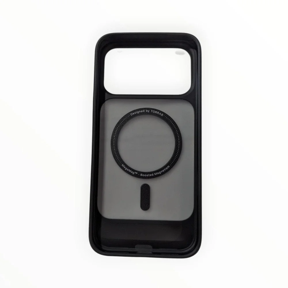 X4-Poly TORRAS Ostand L1 Magsafe Kickstand Case for Apple iPhone 17 Pro Black‎